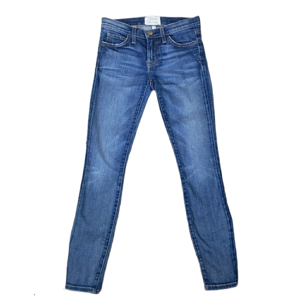 CURRENT/ELLIOTT Stretch Skinny Blue Jeans Size 24